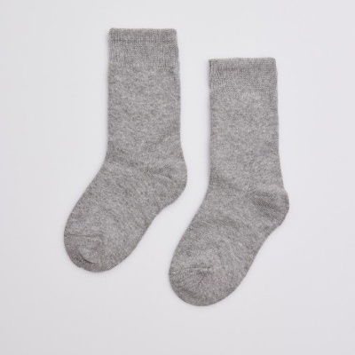 Meias infantis de algodão