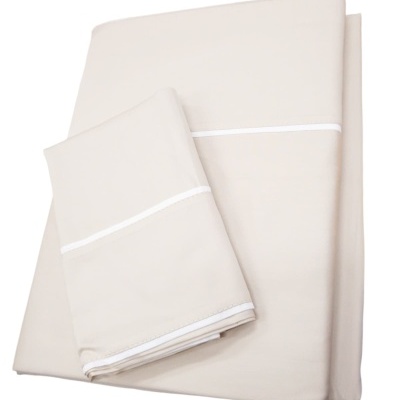 Jogo de cama de Cetim 300 Fios "2Vivos Cor"