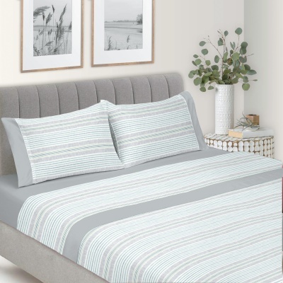 Jogo de Cama "Riscas"