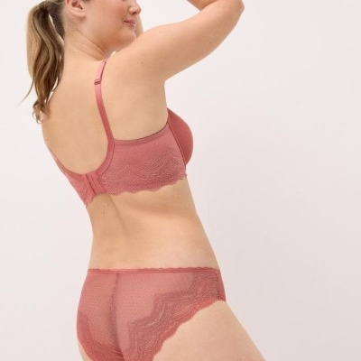 Conjunto sutiã com aro e cueca Braga Midi