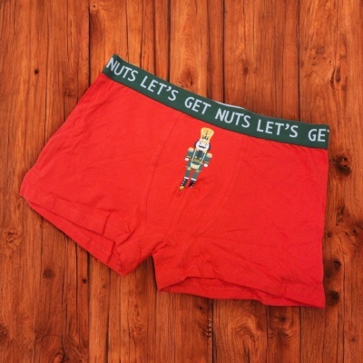 Boxer de homem "Quebra-Nozes"