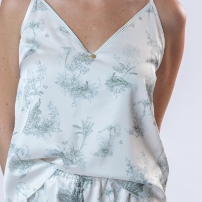 Pijama de senhora em Cetim "Elise"