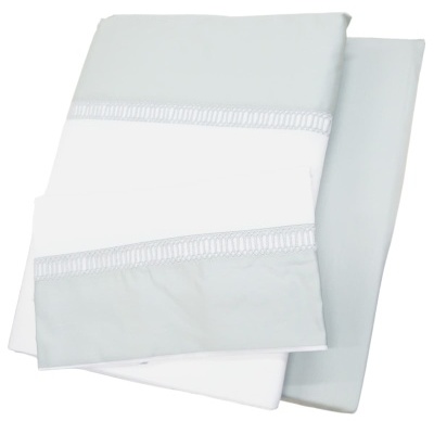 Jogo de cama de Cetim 300 Fios "Gradi B - Cor"