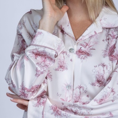 Pijama de senhora em Cetim "Signet"