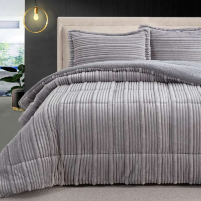 Edredon com pêlo de borrego Adele