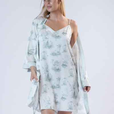 Camisa de senhora em Cetim "Mosa"