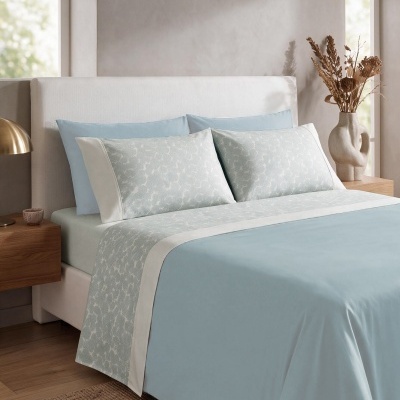 Jogo de cama Flanela Âmbar