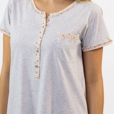Camisa de dormir "Florália"