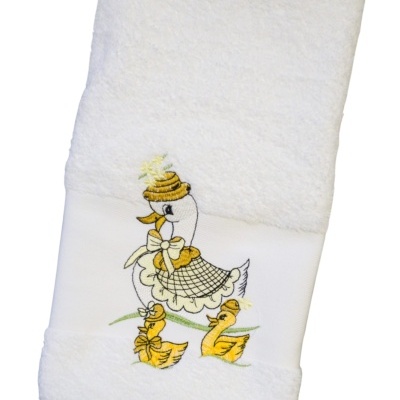 Pano Turco Bordado "Patos"