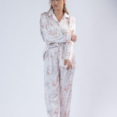 Pijama de senhora em Cetim "Signet"