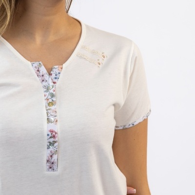 Pijama de Senhora "Jardim das Quatro Cores"