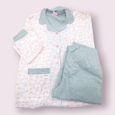 Pijama de Senhora com casaco "Encanto"
