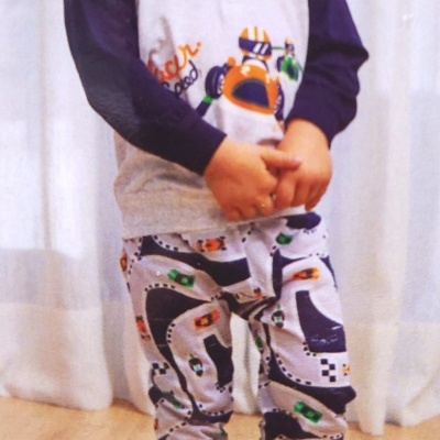 Pijama de Menino Manga Comprida "Racer Speed"