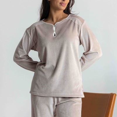 Pijama de senhora MIRA em veludo