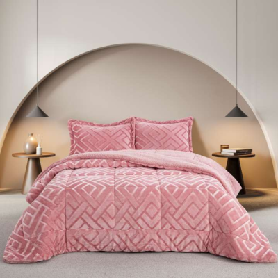 Edredon com pêlo de borrego Silvia