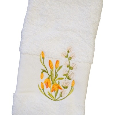 Pano Turco Bordado "Flores"