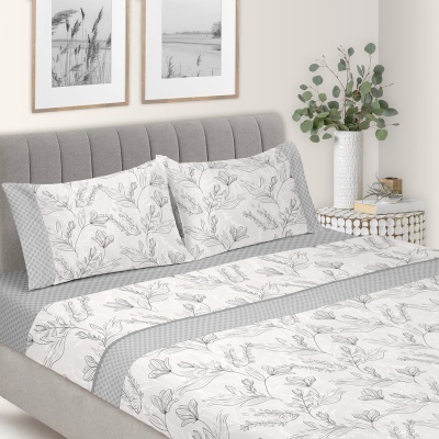 Jogo de cama Atena-Folha