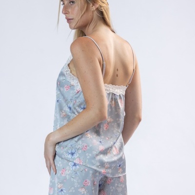 Pijama de senhora em Cetim  "Sintra"