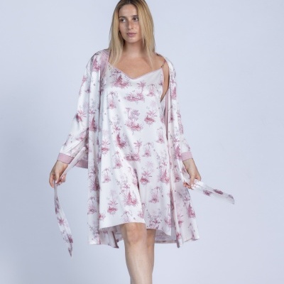 Camisa de senhora em Cetim "Mosa"