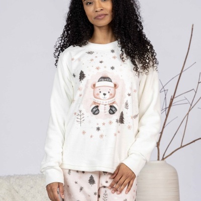 Pijama Mira em coralina de senhora "Polaris"