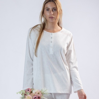 Pijama de senhora Mira "Dália"