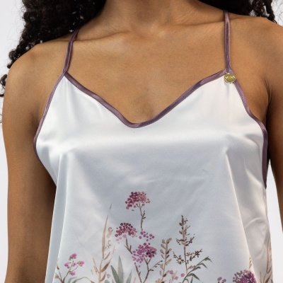 Pijama de Senhora "Jardim de Cetim"