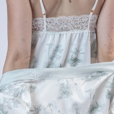 Camisa de senhora em Cetim "Mosa"