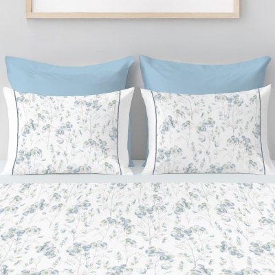 Jogo de cama em algodão ASA "Lírio"