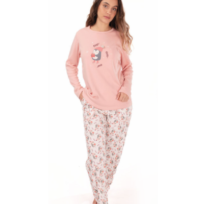 Pijama de Senhora "Pinguim natalício"