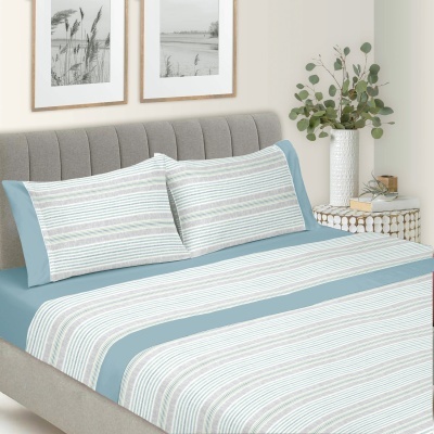 Jogo de Cama "Riscas"