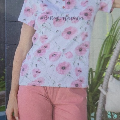 Pijama de Senhora "Be real, not perfect"