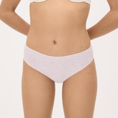 Cueca midi de algodão macio