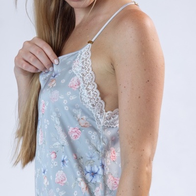 Camisa de senhora em Cetim "Solaire"