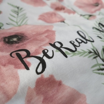 Pijama de Senhora "Be real, not perfect"