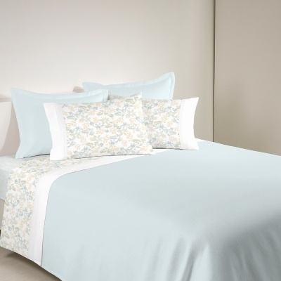 Jogo de cama em algodão ASA "Flora"