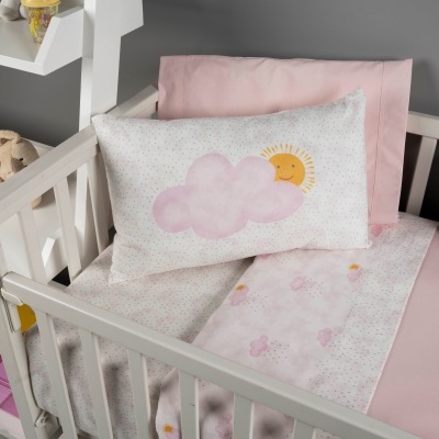 Jogo de Cama de Bebé de Flanela ASA