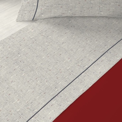 Jogo de cama em algodão ASA "Seixo"