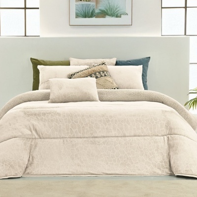 Edredon com pêlo de borrego Karma 2