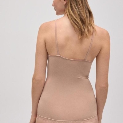 Camisola interior de tiras de bambu