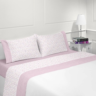 Jogo de cama flanela "Atlântico"