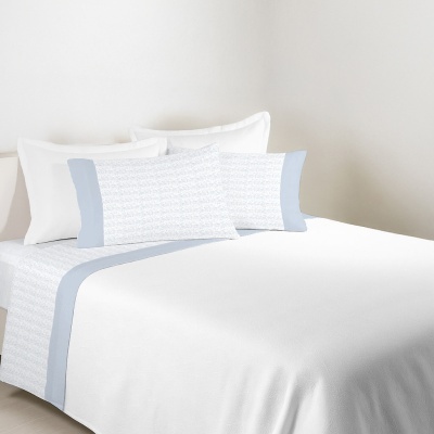 Jogo de cama em algodão ASA "Bambu"