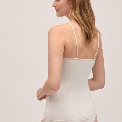 Camisola interior de tiras de bambu