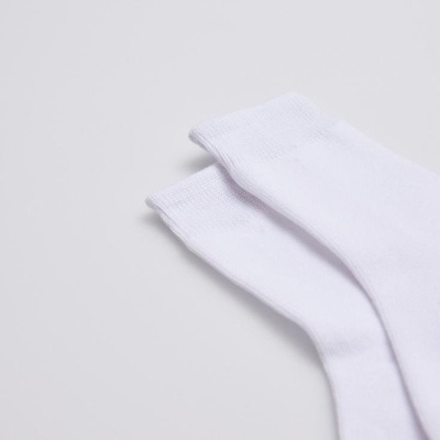 Meias infantis de algodão