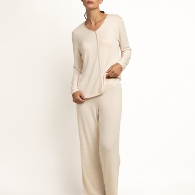 Pijama de senhora em viscose