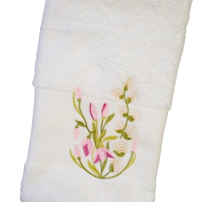 Pano Turco Bordado "Flores"