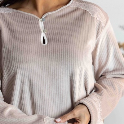 Pijama de senhora MIRA em veludo