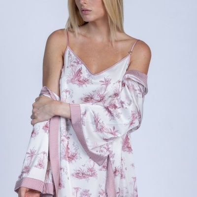 Camisa de senhora em Cetim "Mosa"