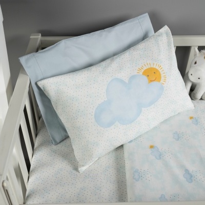 Jogo de cama Flanela ASA "Rain"