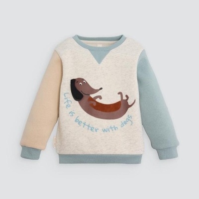 Conjunto de menino "Life is better with dogs"