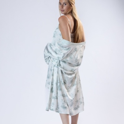 Robe de senhora em Cetim "Erdre"